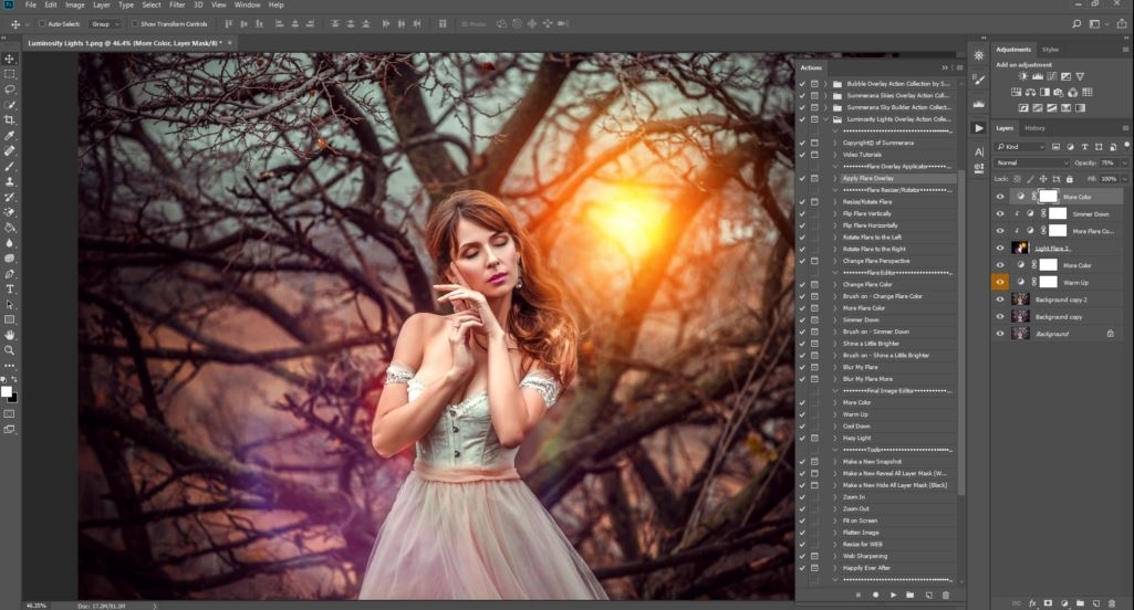sử dụng photoshop cần cpu hay card màn hình mạnh 2