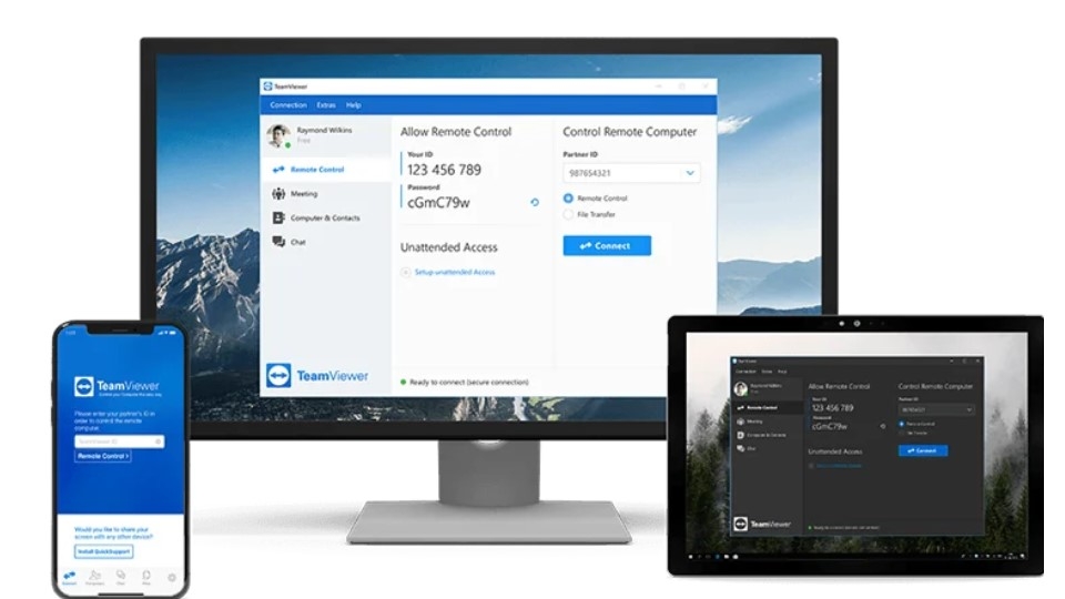 Teamviewer for Remote Control