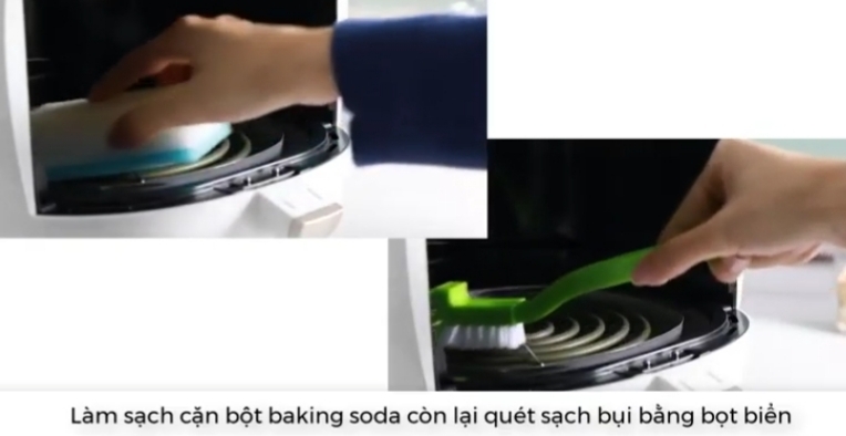vệ sinh nồi chiên không dầu - hình 6