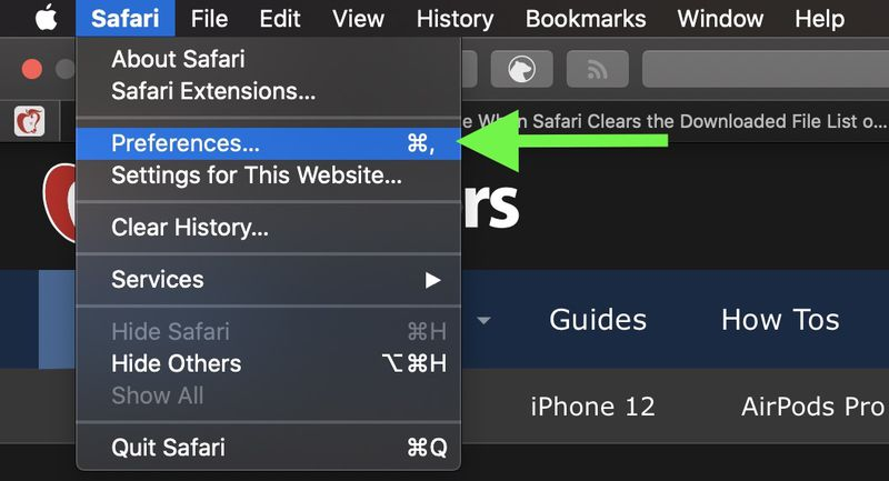 Hướng dẫn quản lý các tệp tải xuống Safari trên máy Mac (5)
