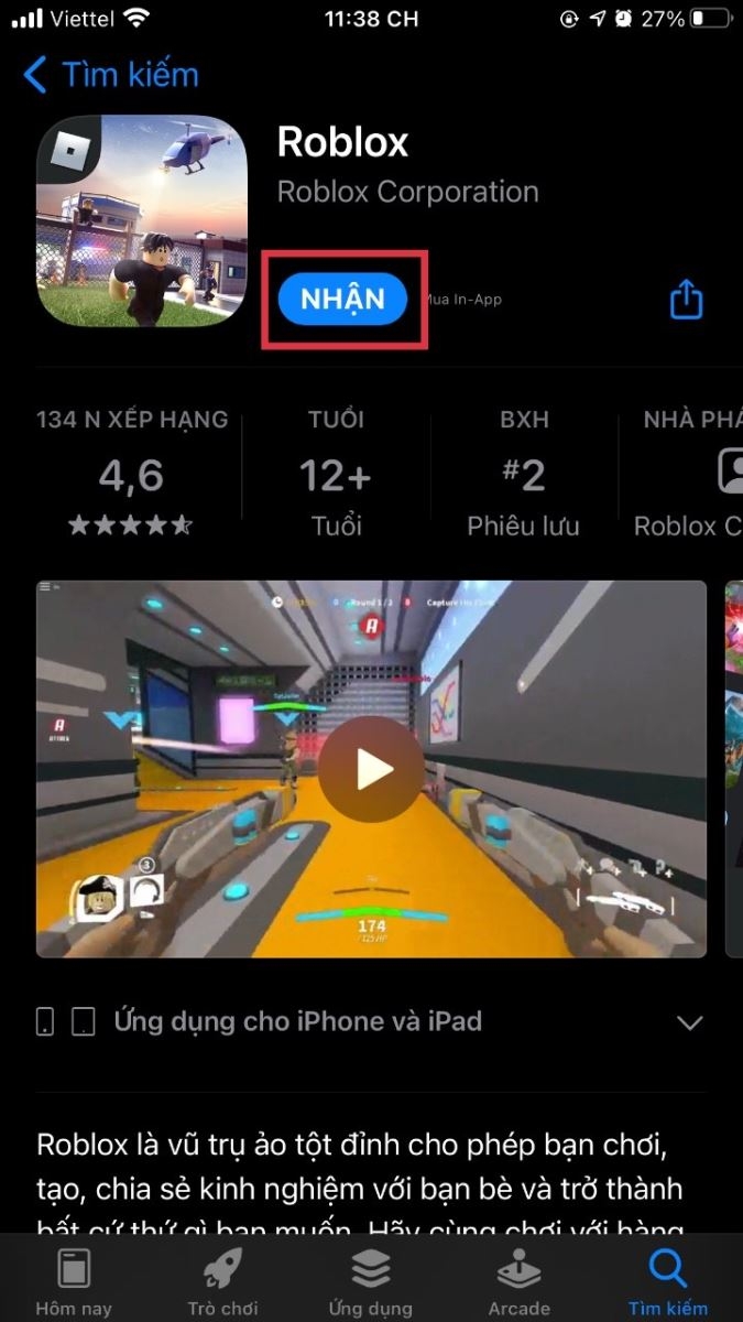 Cách chơi trò chơi Squid Game trên Roblox bằng điện thoại (1)