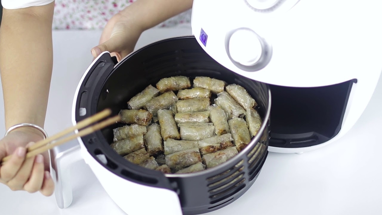 chiên chả giò bằng nồi chiên không dầu - hình 2