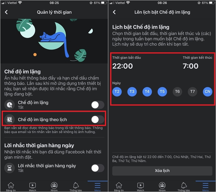 Cách để xem và quản lý thời gian sử dụng Facebook (7)