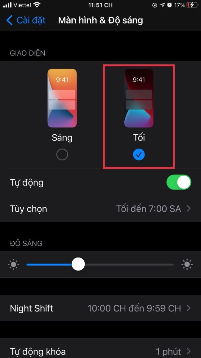 Cách bật chế độ Dark Mode (2)