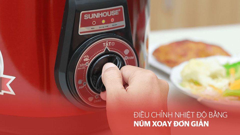 cách sử dụng nồi áp suất điện