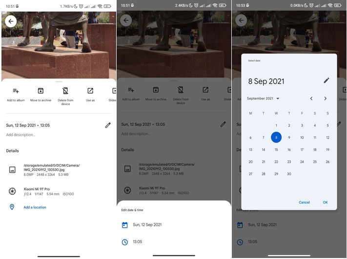 Cách chỉnh sửa ngày và giờ nội dung trong Google Photos (1)