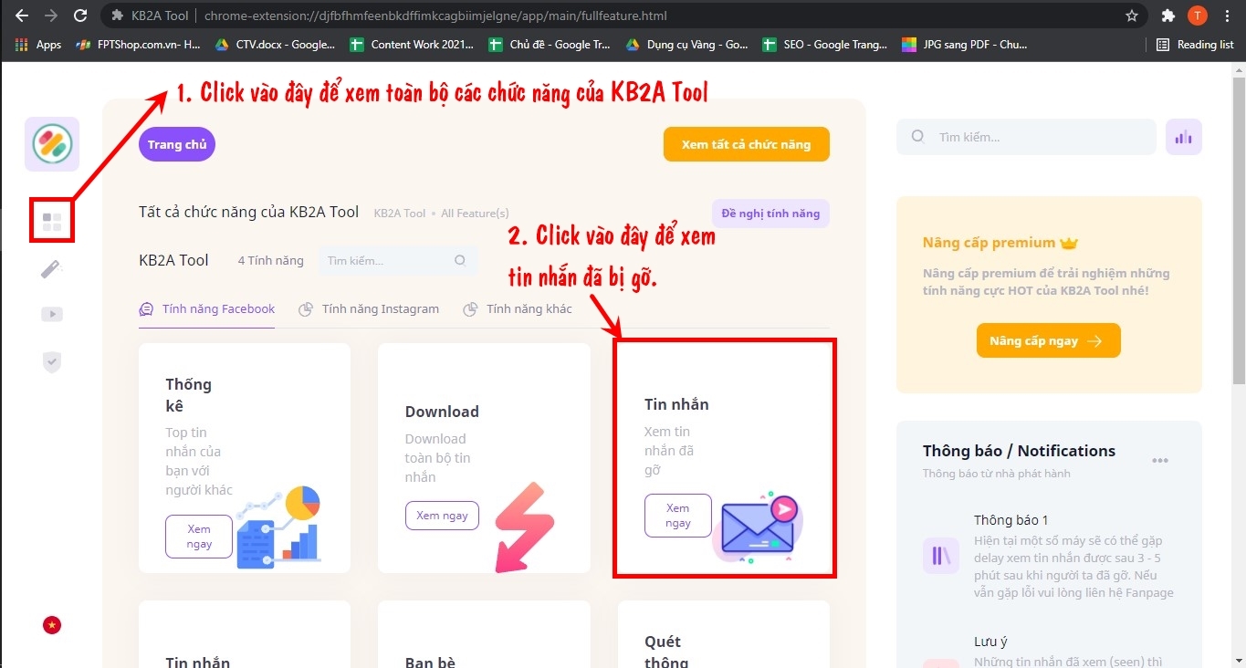 Cách xem tin nhắn đã thu hồi trên Messenger 5