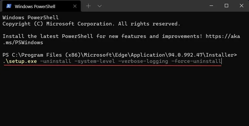 Cách gỡ cài đặt Microsoft Edge khỏi Windows 11 (5)