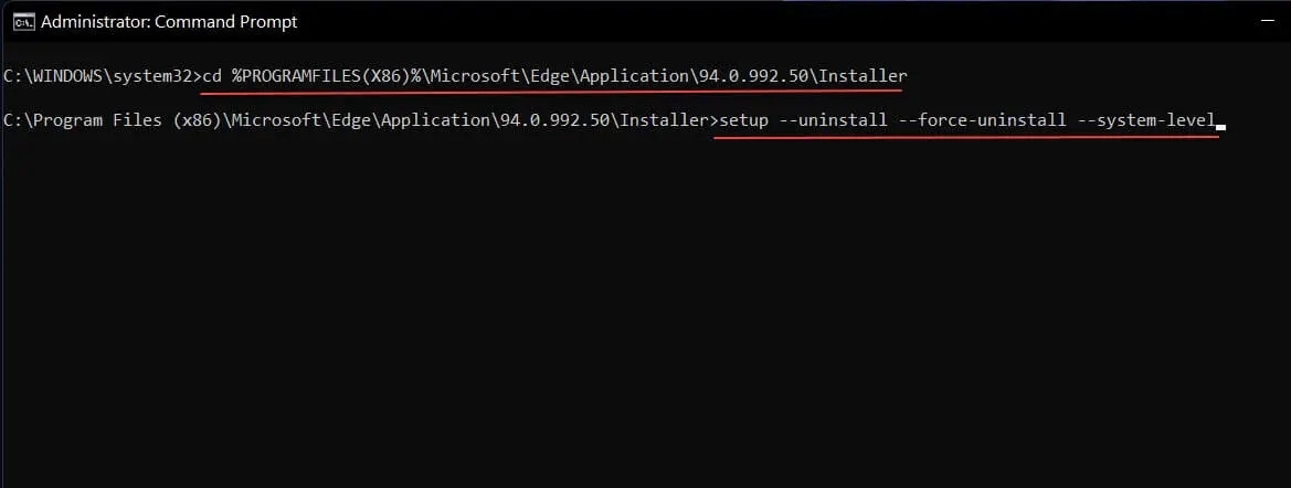Cách gỡ cài đặt Microsoft Edge khỏi Windows 11 (9)