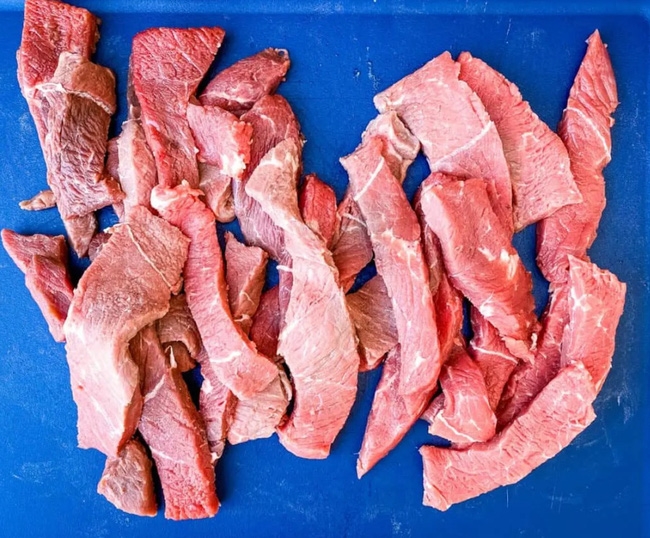 cách làm bò khô bằng nồi chiên không dầu