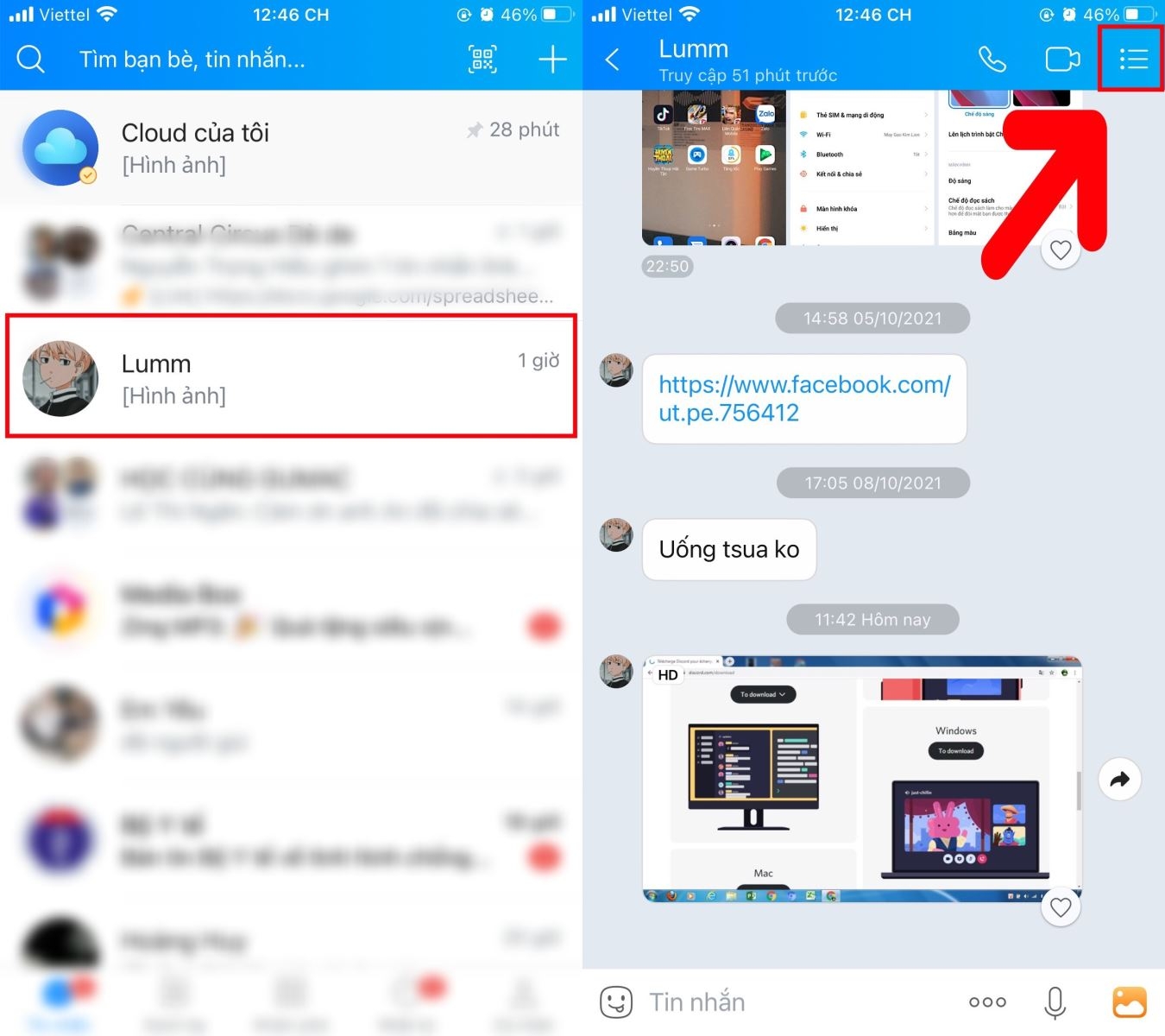 Cách xóa tin nhắn tự động trên Zalo cực kì đơn giản (1)