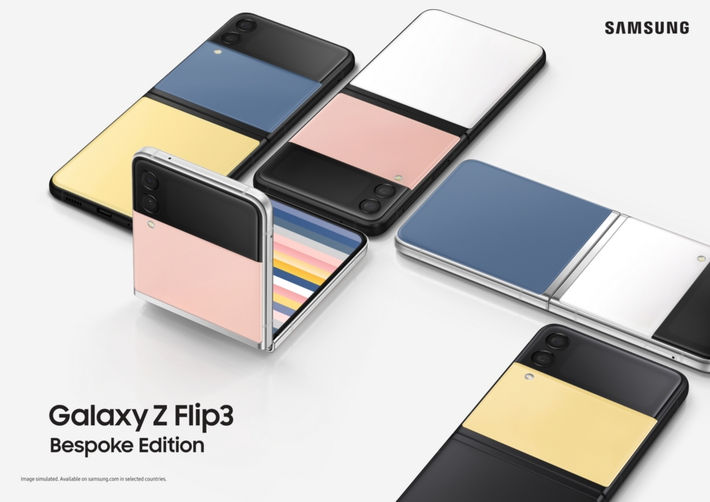 Samsung ra mắt Galaxy Z Flip3 Bespoke Edition, cho phép người dùng tùy chọn màu sắc máy theo sở thích
