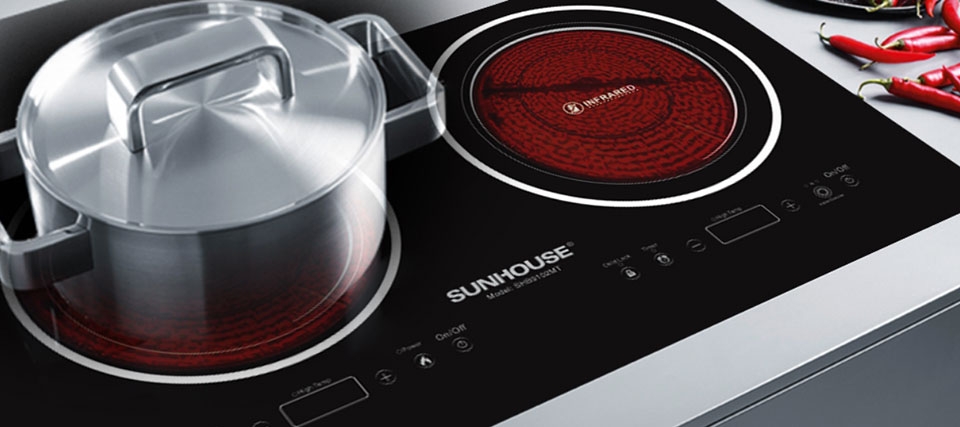 Kích thước bếp từ đôi