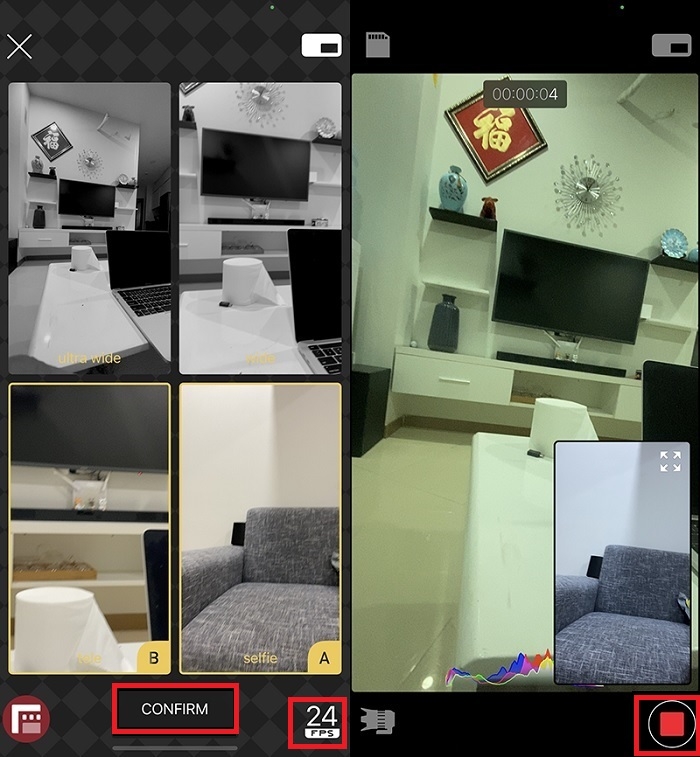 Bỏ túi ngay cách quay video hiển thị kép trên iPhone cực độc đáo (4)