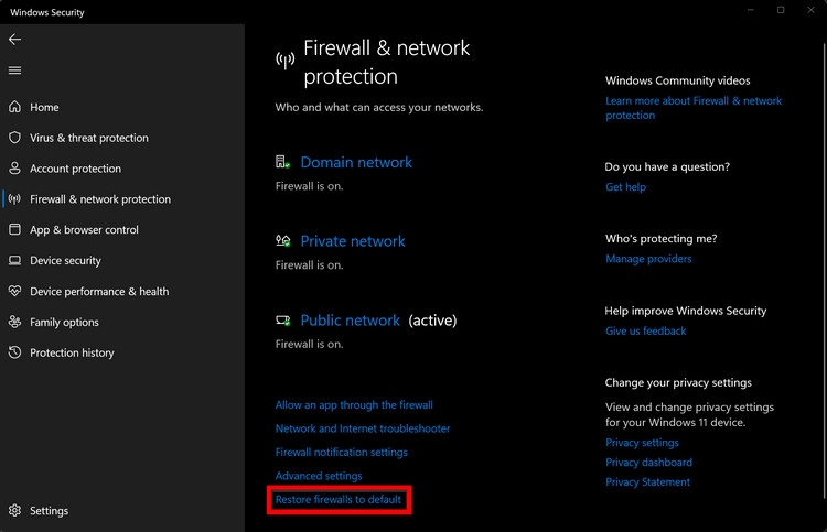 Hướng dẫn vô hiệu hóa tường lửa trên Windows 11 (13)