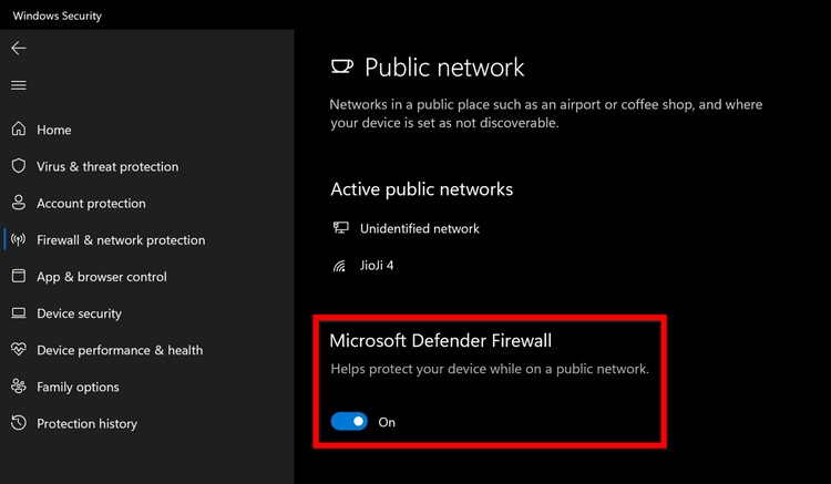 Hướng dẫn vô hiệu hóa tường lửa trên Windows 11 (5)