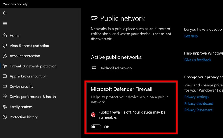 Hướng dẫn vô hiệu hóa tường lửa trên Windows 11 (6)
