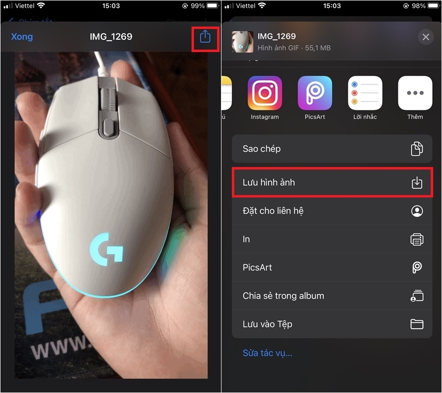 Bỏ túi ngay cách chuyển video thành ảnh GIF trên iPhone (4)