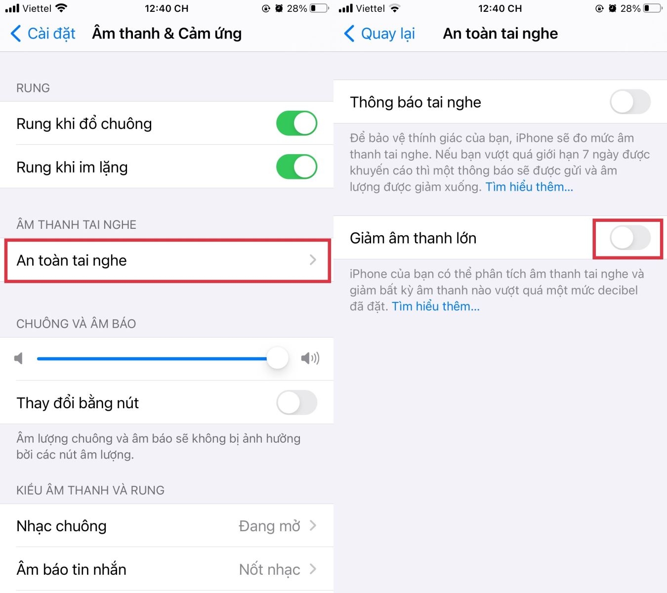 Cách khắc phục lỗi mất phim volume trên iPhone (3)