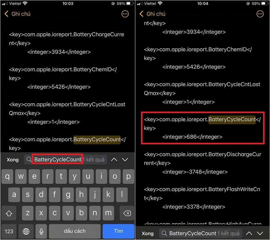 Thêm cách kiểm tra số lần sạc pin trên Iphone đơn giản, nhanh chóng (5)