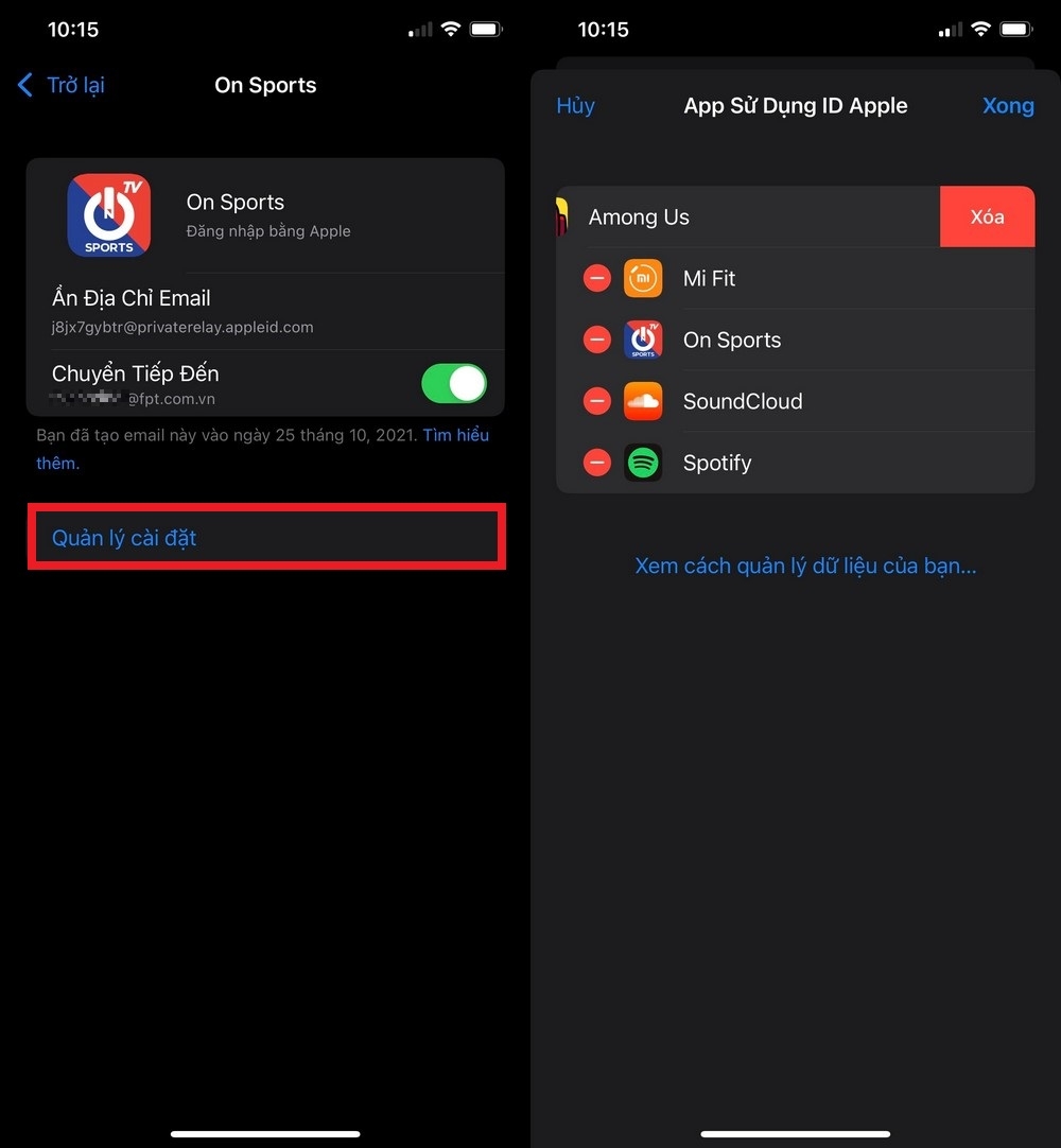 Cách ẩn địa chỉ Email trên iOS 15 cực đơn giản (4)