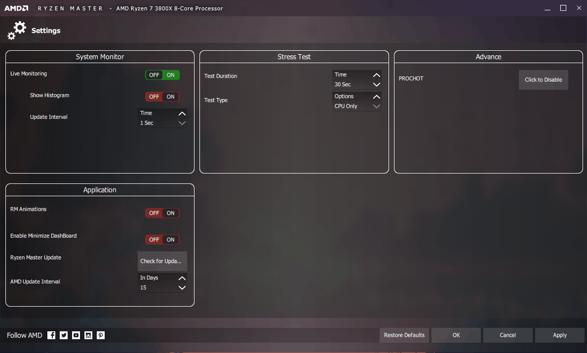 AMD Ryzen Master Utility là gì?