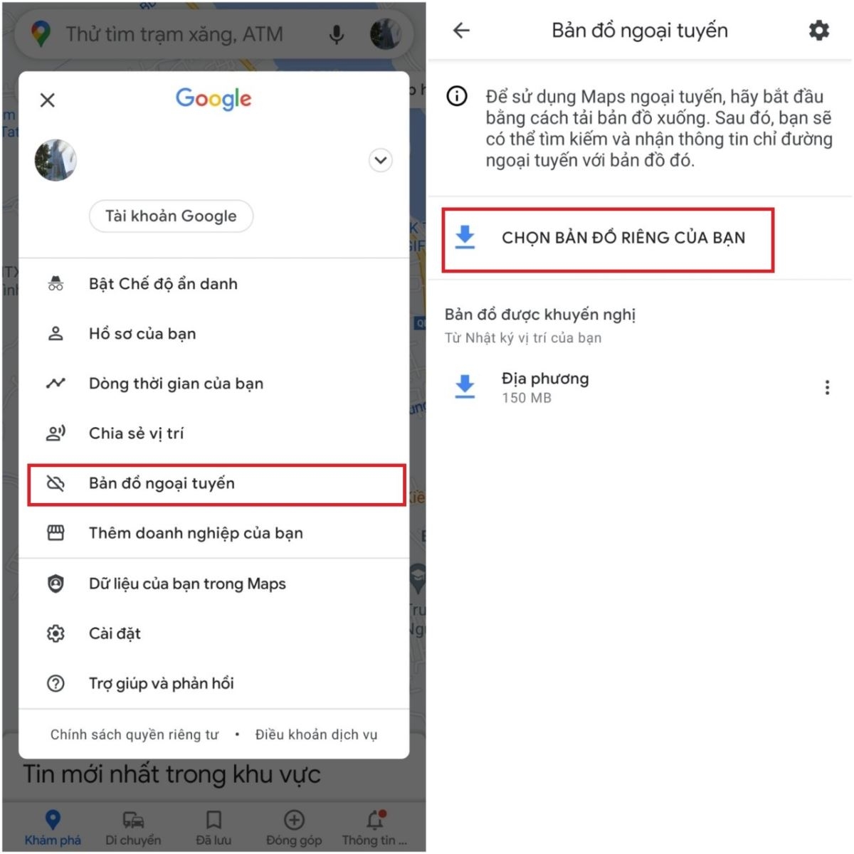 Lưu lại ngay cách tải bản đồ Google Maps offline để sử dụng khi cần thiết (2)