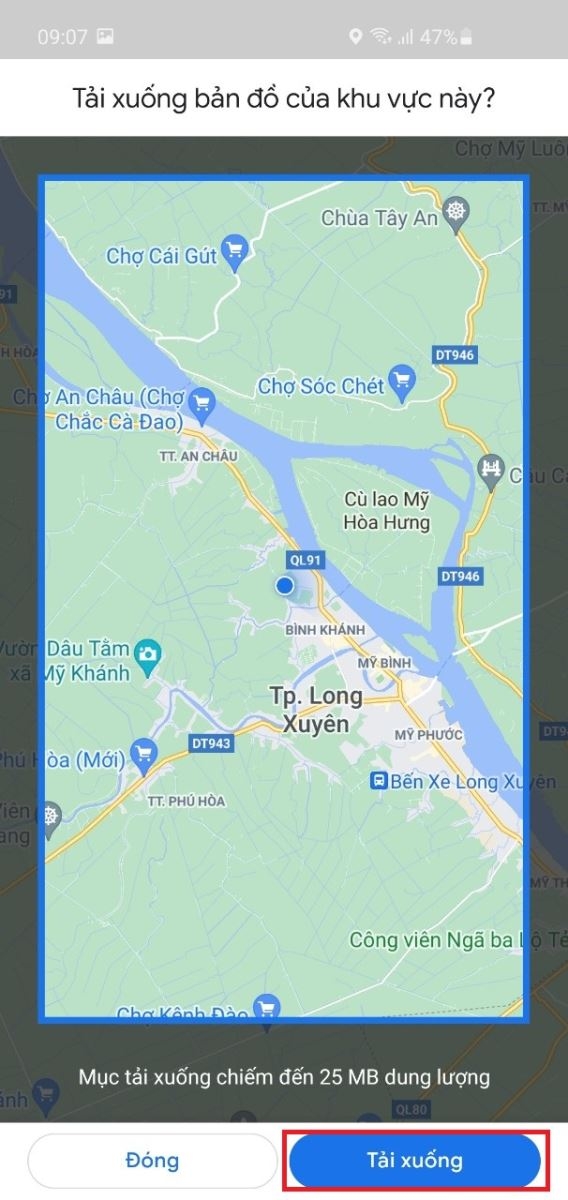 Lưu lại ngay cách tải bản đồ Google Maps offline để sử dụng khi cần thiết (3)