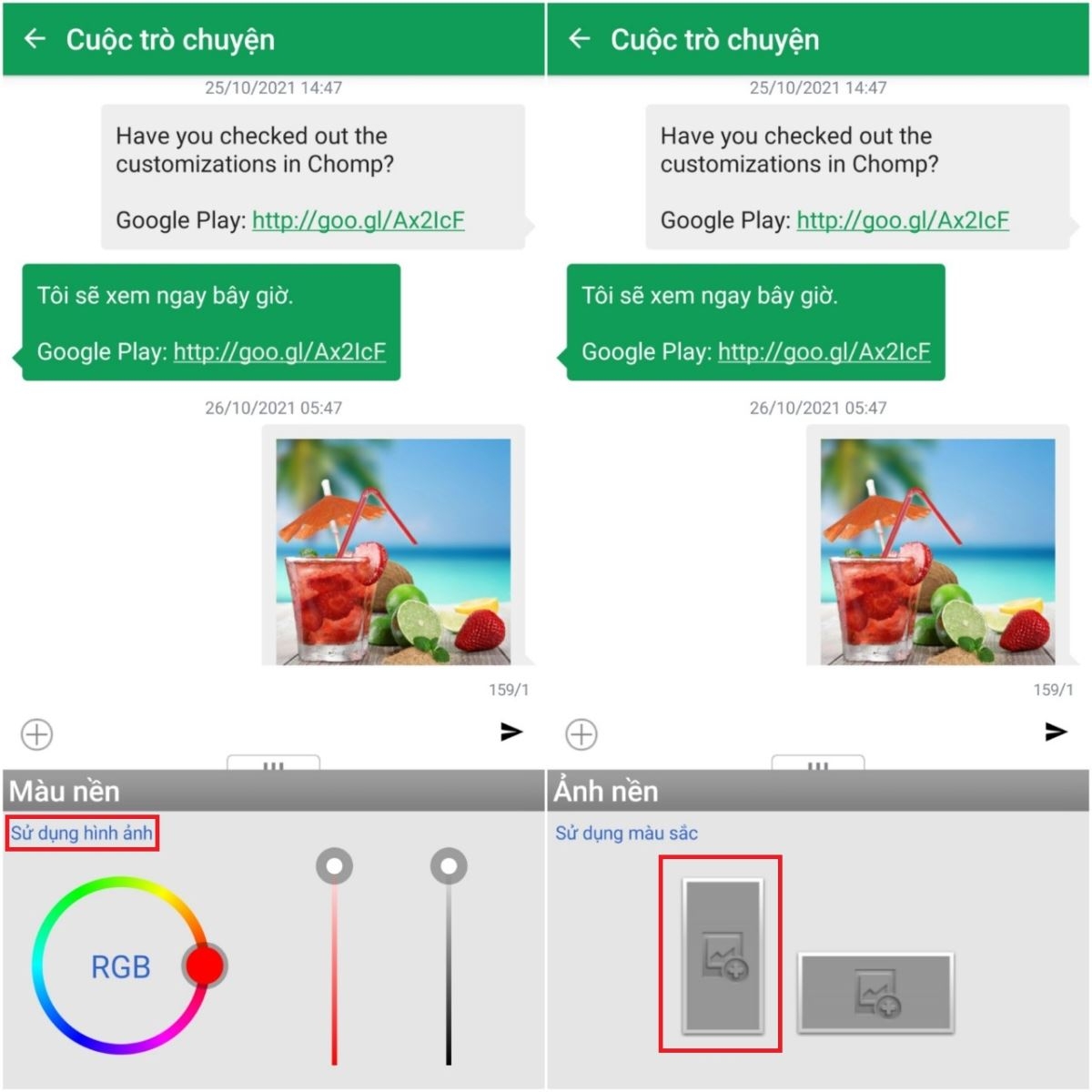 Đây là cách thay đổi hình nền tin nhắn trên điện thoại Android bạn không nên bỏ qua (4)