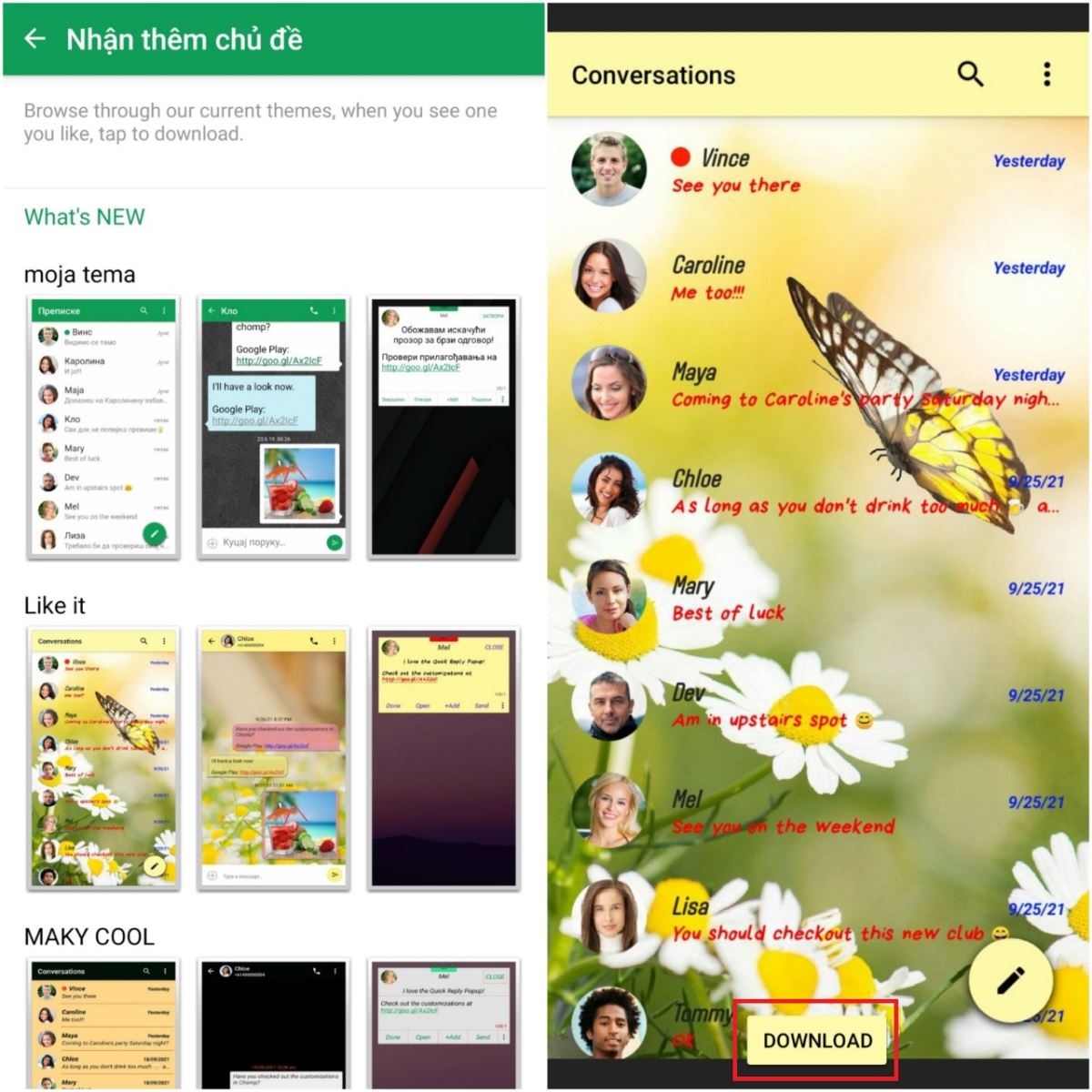 Đây là cách thay đổi hình nền tin nhắn trên điện thoại Android bạn không nên bỏ qua (7)