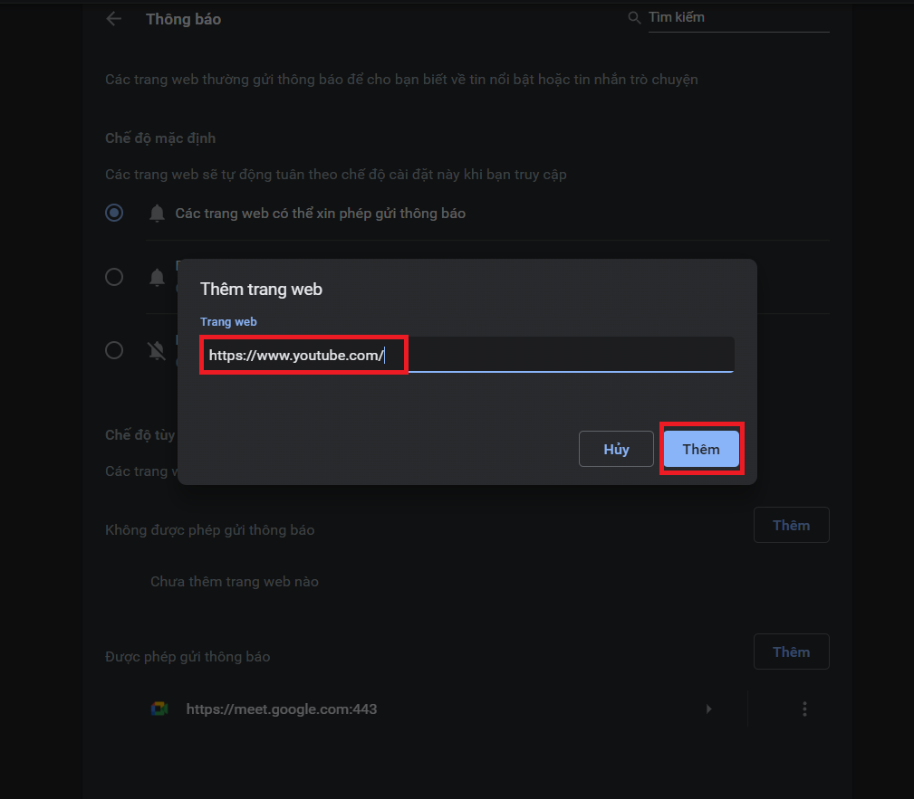 Hướng dẫn cách chặn thông báo trang web trên Google Chrome (10)