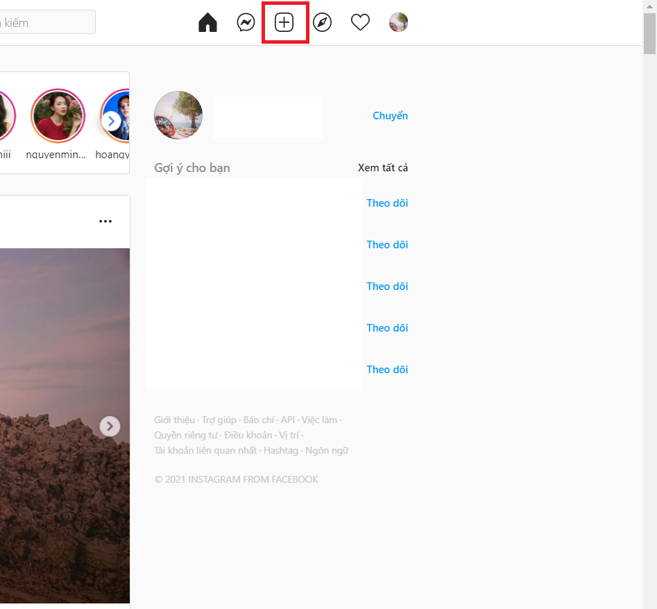 Cách đăng ảnh lên Instagram bằng máy tính (Ảnh 1)
