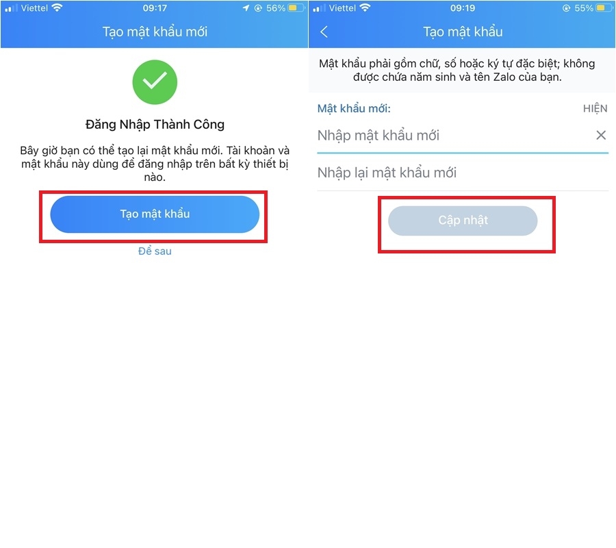 Liệu có cách nào để đăng nhập Zalo nếu chẳng may quên mật khẩu? (4)