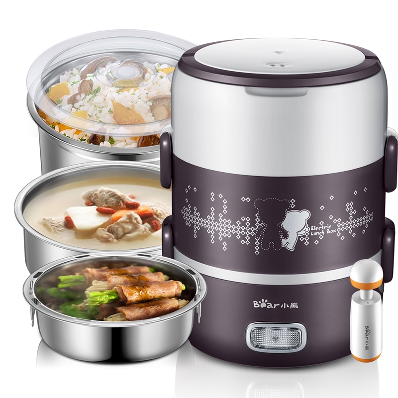 Hộp cơm giữ nhiệt 3 tầng BEAR DFH-S2123