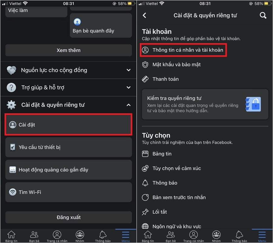 Hướng dẫn cách vô hiệu hóa Messenger trên điện thoại đơn giản, nhanh chóng (2)