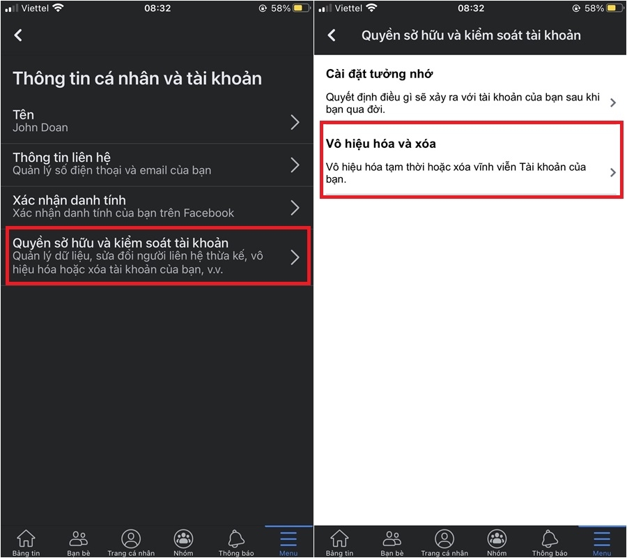 Hướng dẫn cách vô hiệu hóa Messenger trên điện thoại đơn giản, nhanh chóng (3)