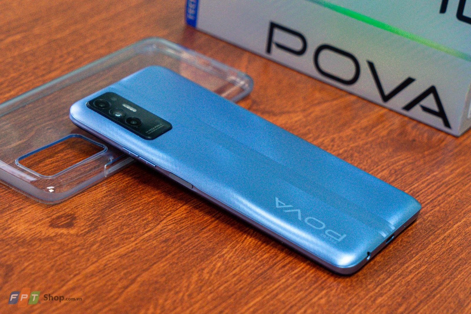 Trên tay Tecno Pova 2: Pin 7.000mAh, Helio G85, 4 camera 48MP, giá từ 4.29 triệu đồng