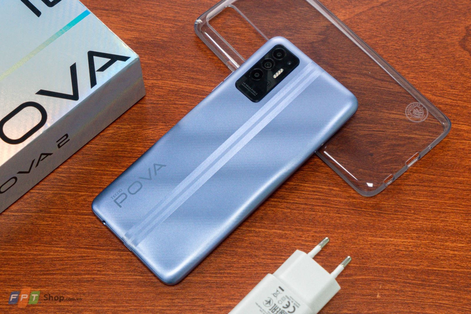 Trên tay Tecno Pova 2: Pin 7.000mAh, Helio G85, 4 camera 48MP, giá từ 4.29 triệu đồng