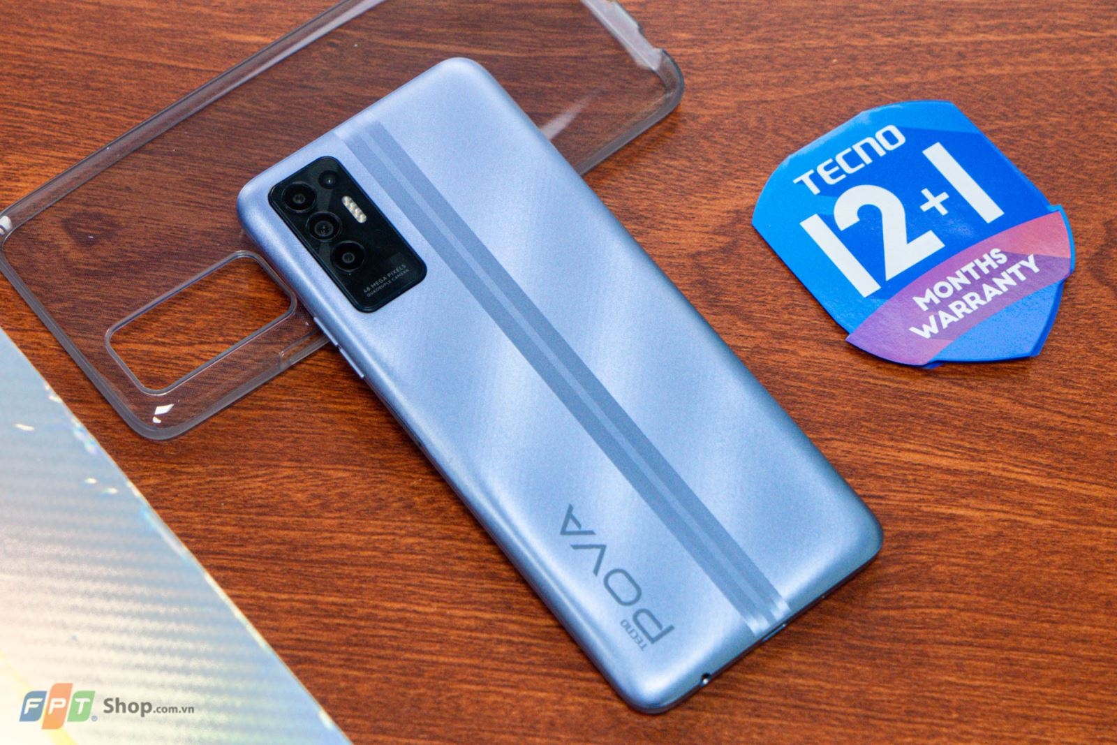 Trên tay Tecno Pova 2: Pin 7.000mAh, Helio G85, 4 camera 48MP, giá từ 4.29 triệu đồng