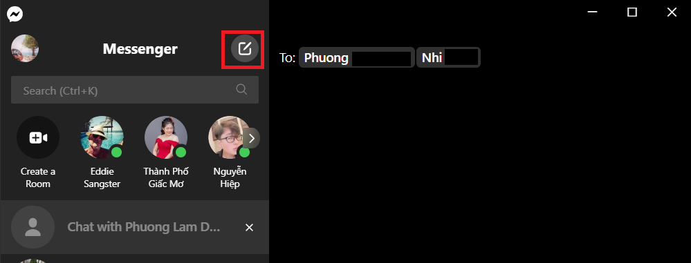 Cách tạo nhóm Messenger trên điện thoại và máy tính (1)