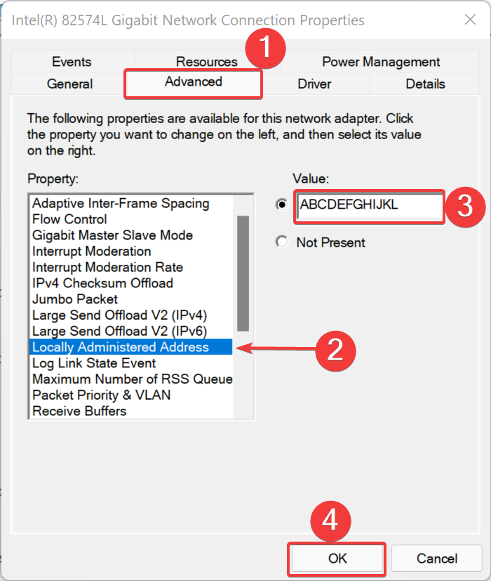 Chia sẻ bạn cách thay đổi đổi địa chỉ MAC trên Windows 11 (5)