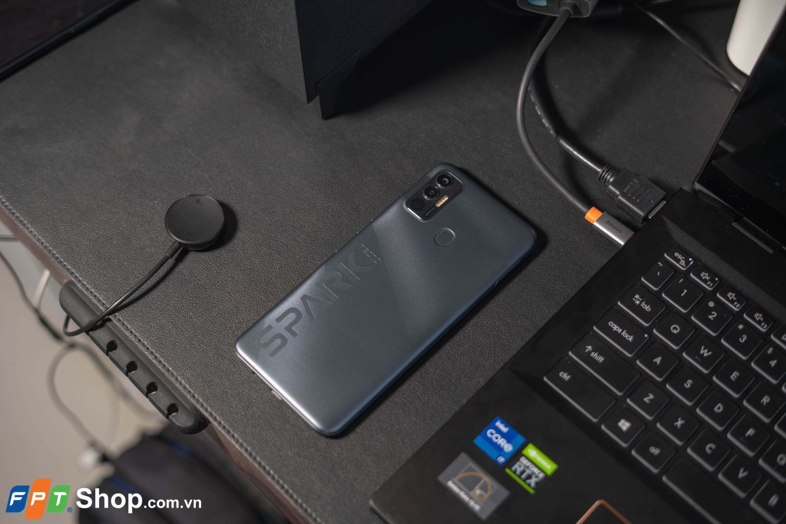 Trên tay Tecno Spark 7: Camera kép 16MP, pin 6.000mAh, giá chỉ 2.69 triệu đồng