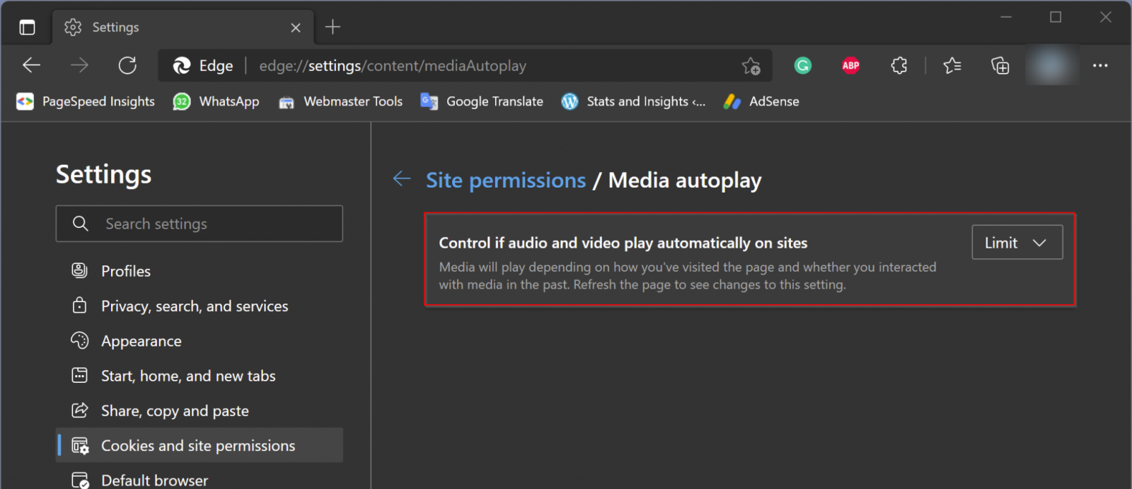 Cách ngăn video tự động phát trong Microsoft Edge (5)