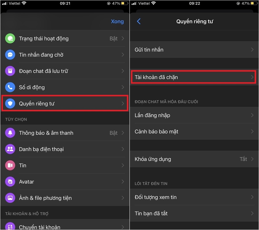 Cách chặn, bỏ chặn tin nhắn trên Messenger vô cùng đơn giản (7)