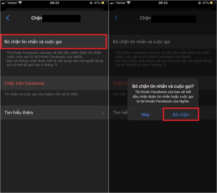 Cách chặn, bỏ chặn tin nhắn trên Messenger vô cùng đơn giản (8)