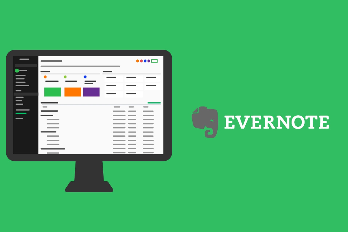 phần mềm quản lý công việc Evernote
