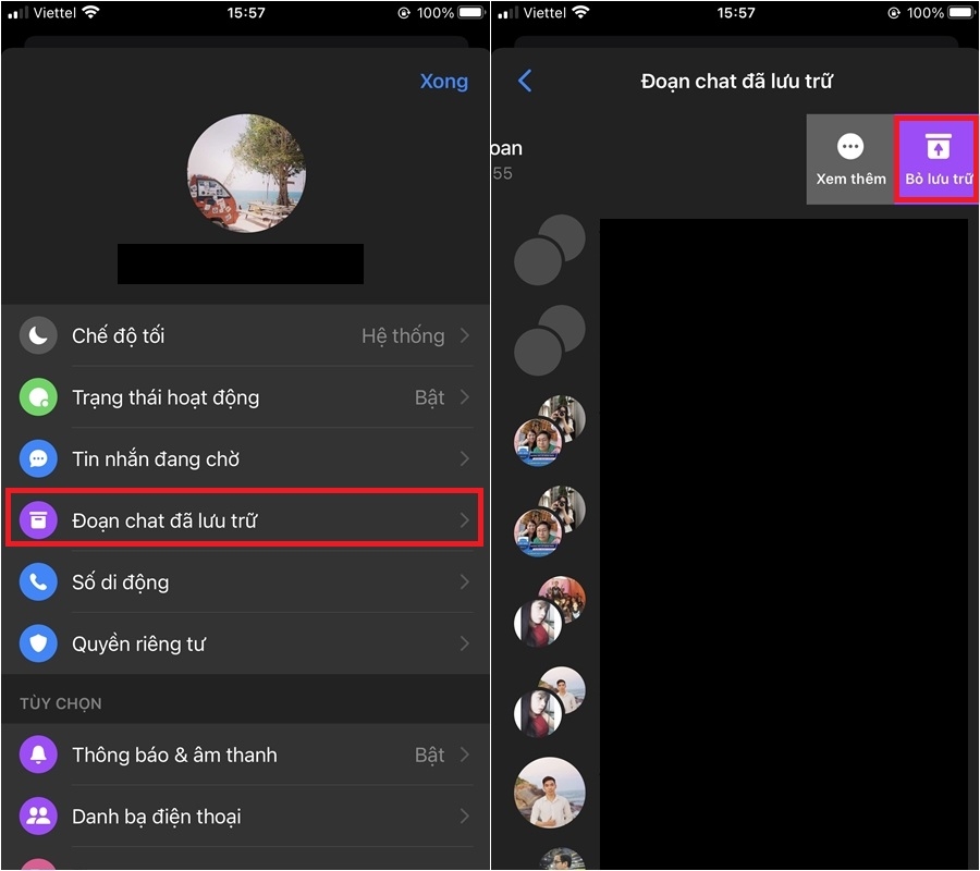 Đây là cách ẩn và bỏ ẩn tin nhắn trên Messenger bạn không nên bỏ qua (5)