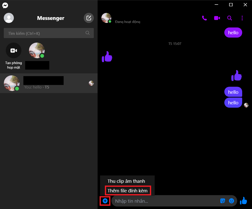 Bỏ túi ngay cách gửi file qua Messenger trên điện thoại, máy tính cực dễ (7)