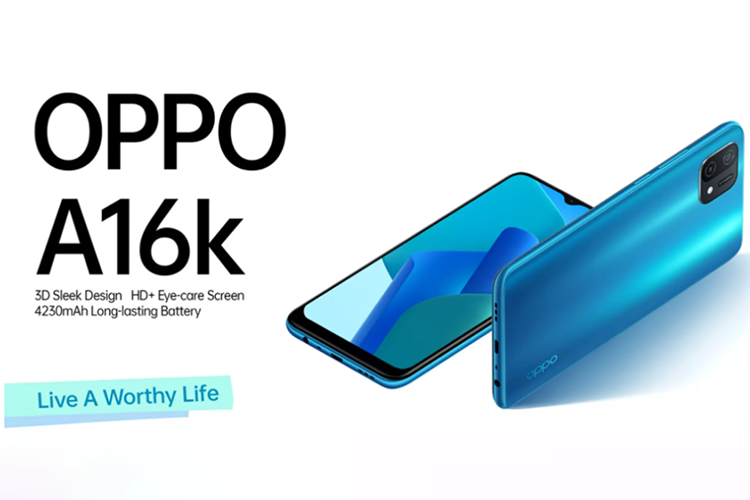 OPPO A16K ra mắt