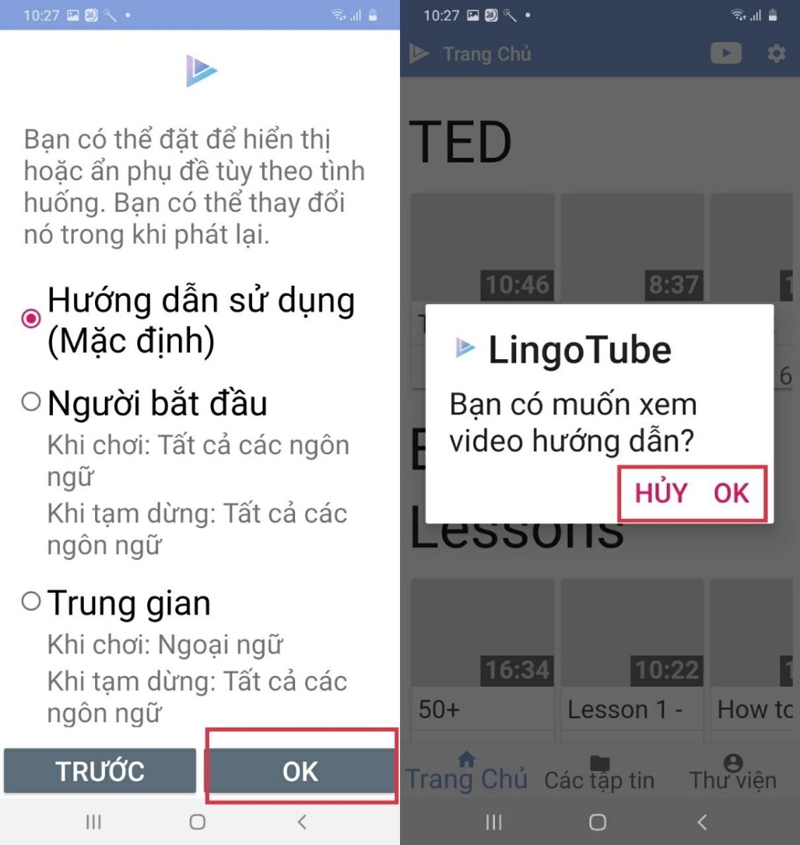 Cách xem phụ đề song ngữ YouTube trên điện thoại Android (3)